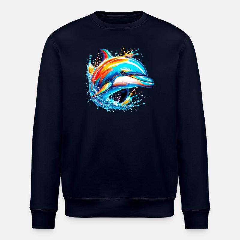 Delfin - Stanley/Stella Unisex Bio-Sweatshirt ROLLER - Navy