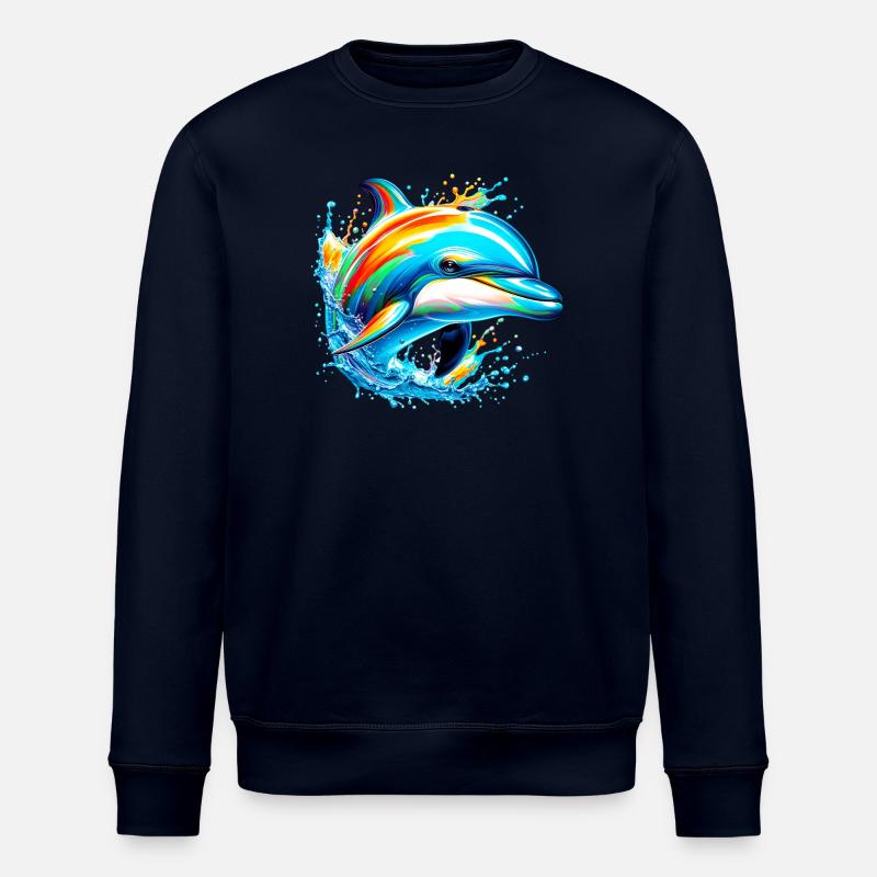Delfin - Stanley/Stella Unisex Bio-Sweatshirt ROLLER - Navy