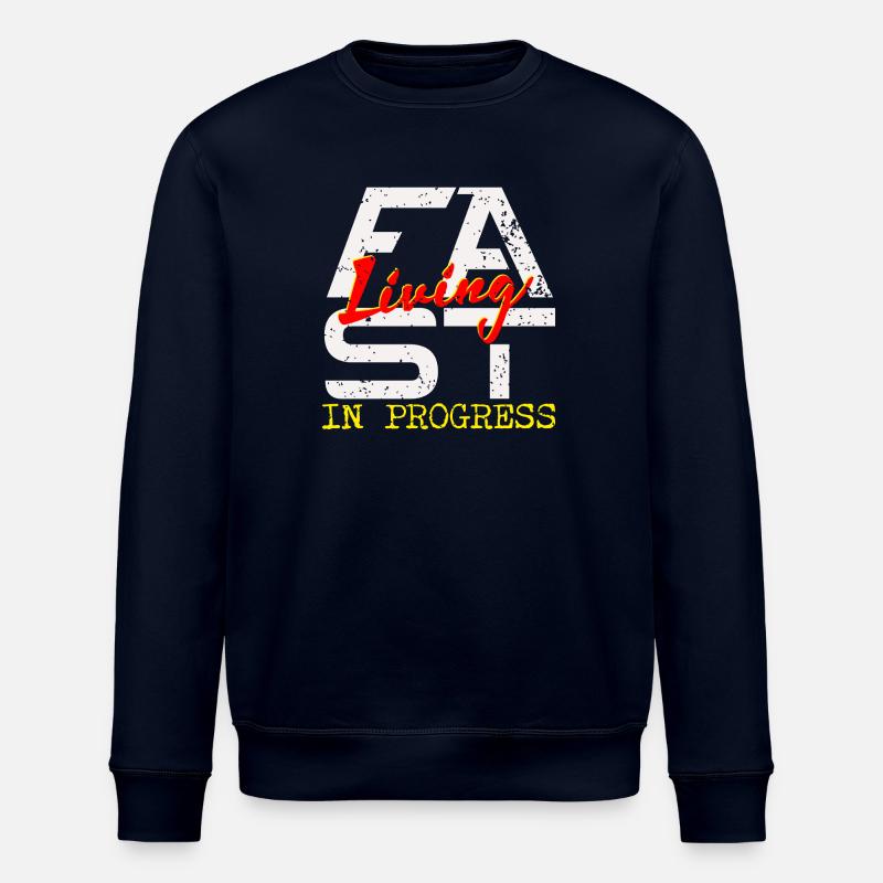 Fast living - Stanley/Stella Unisex Bio-Sweatshirt ROLLER - Navy