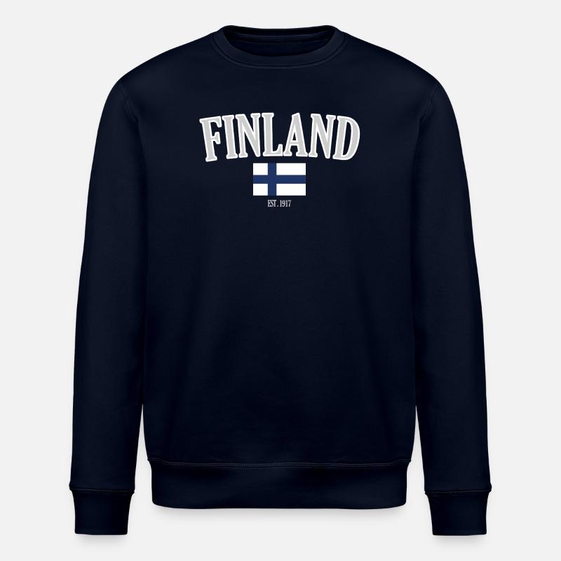 Finnland seit 1917 - Stanley/Stella Unisex Bio-Sweatshirt ROLLER - Navy