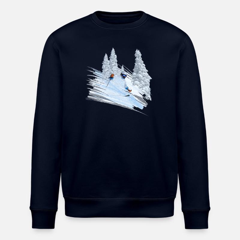 Ski - Sweat bio ROLLER Stanley/Stella Unisexe - marine