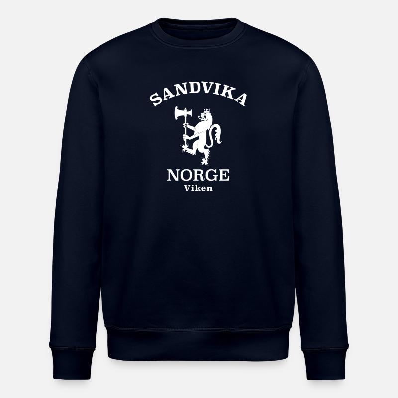 Sandvika Norge Norway - Stanley/Stella Unisex Bio-Sweatshirt ROLLER - Navy