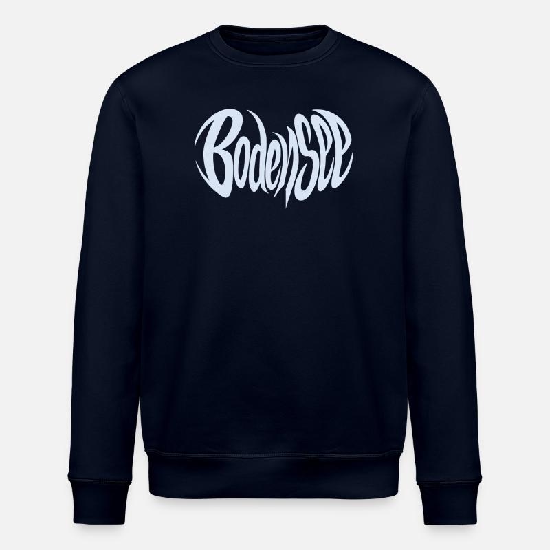 Bodensee Schriftzug - Stanley/Stella Unisex Bio-Sweatshirt ROLLER - Navy