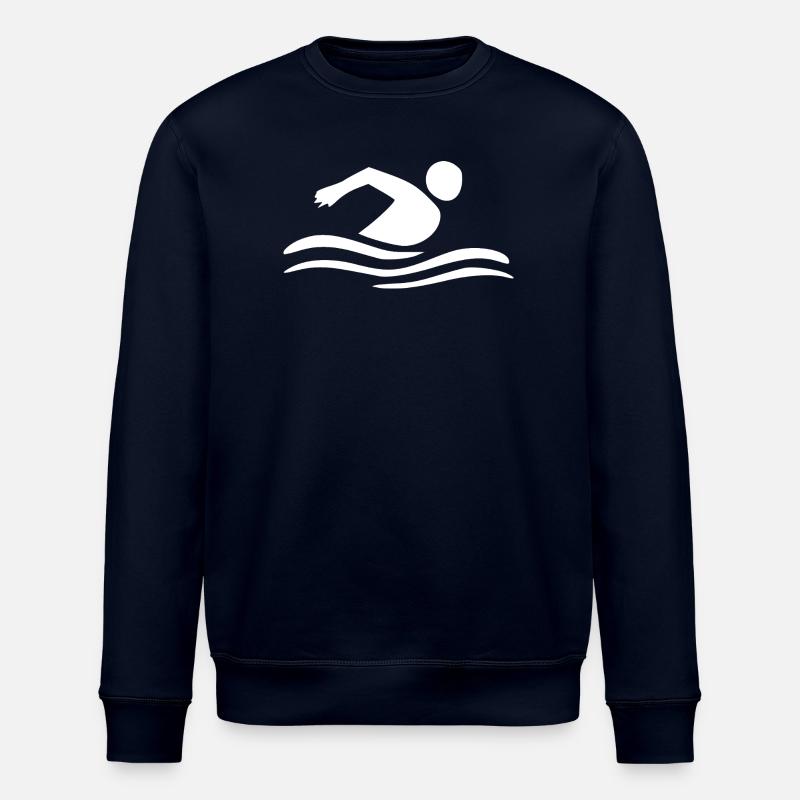 Nageurs nageurs - Sweat bio ROLLER Stanley/Stella Unisexe - marine