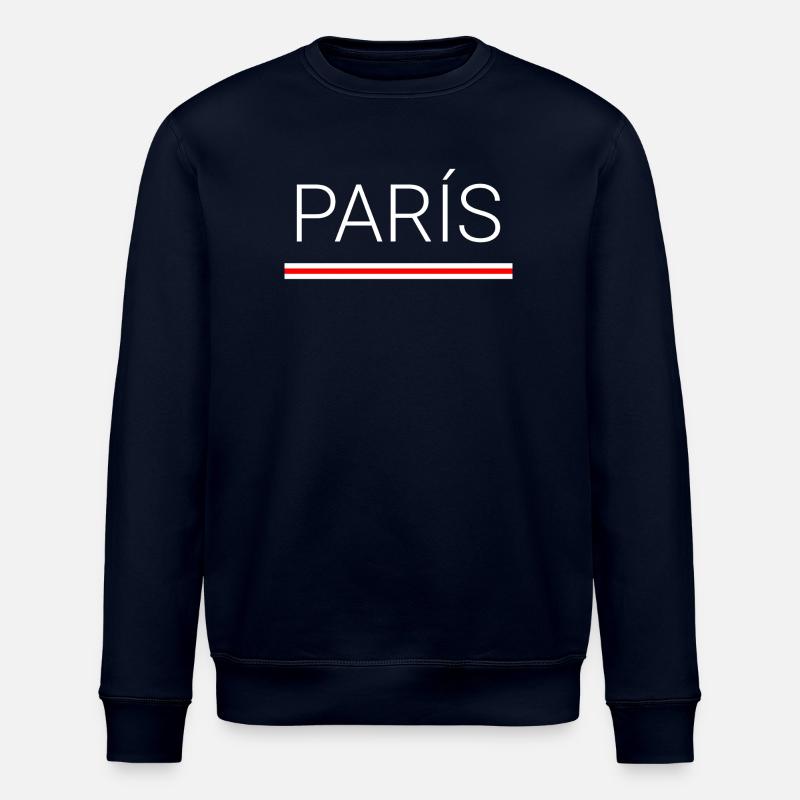Paris (Paris) - Stanley/Stella Unisex Bio-Sweatshirt ROLLER - Navy