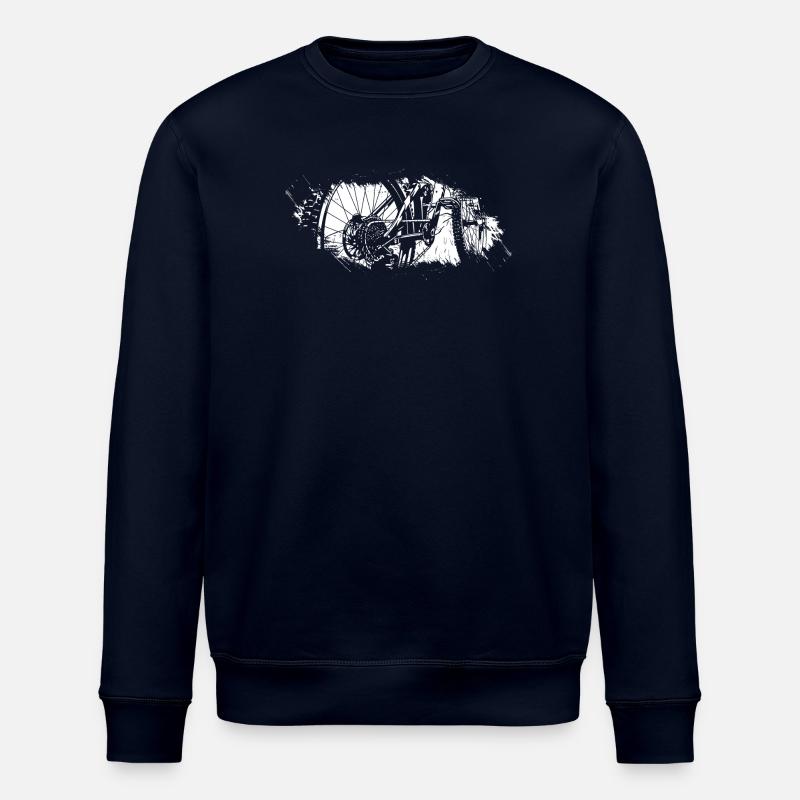Engrenages en mouvement - Sweat bio ROLLER Stanley/Stella Unisexe - marine