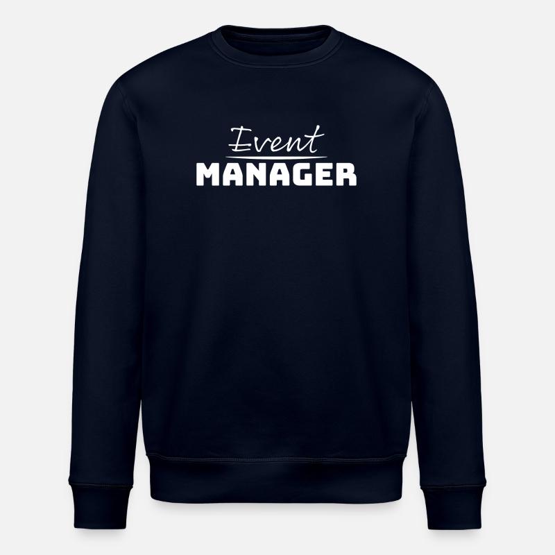 Tshirt fuer Event Manager white - Stanley/Stella Unisex Bio-Sweatshirt ROLLER - Navy