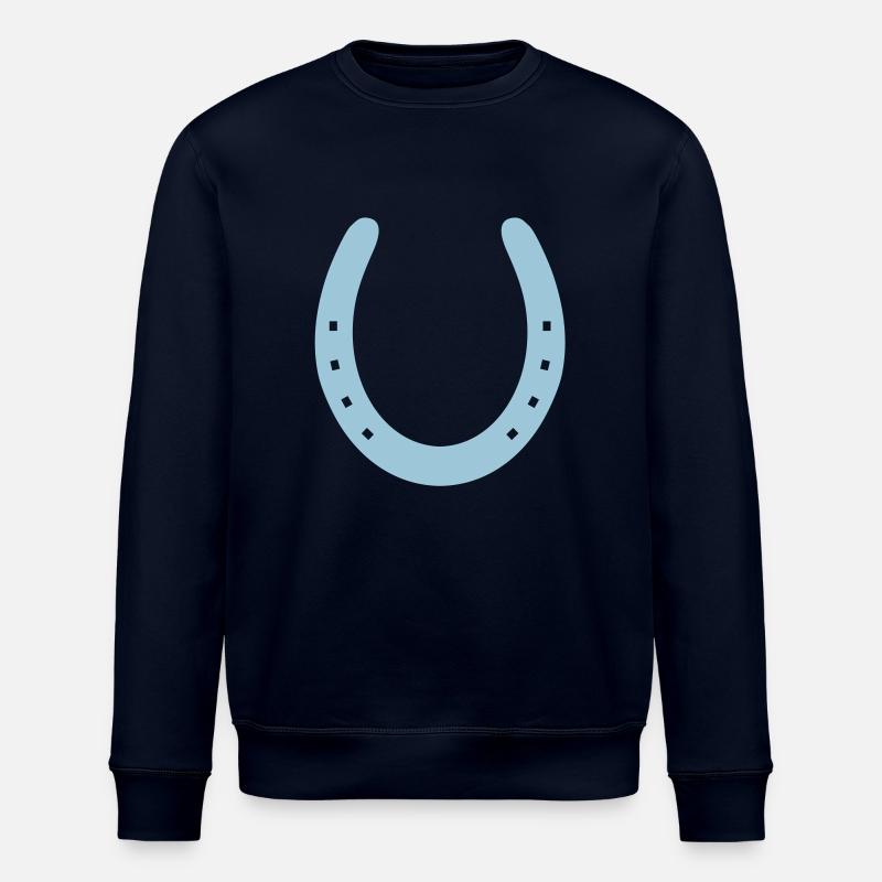 Fer à cheval - Sweat bio ROLLER Stanley/Stella Unisexe - marine