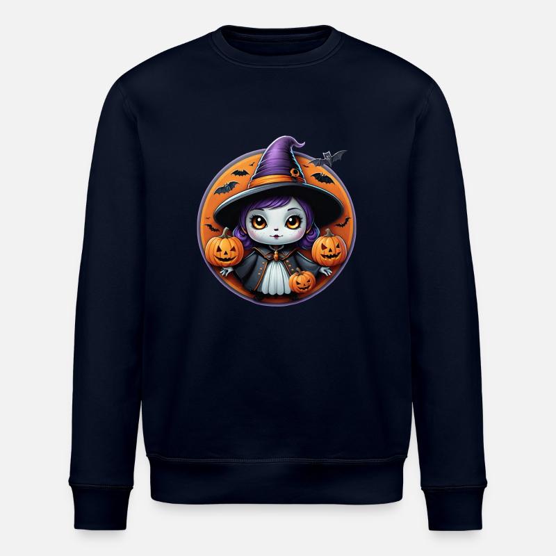 Sorcière d’Halloween - Sweat bio ROLLER Stanley/Stella Unisexe - marine