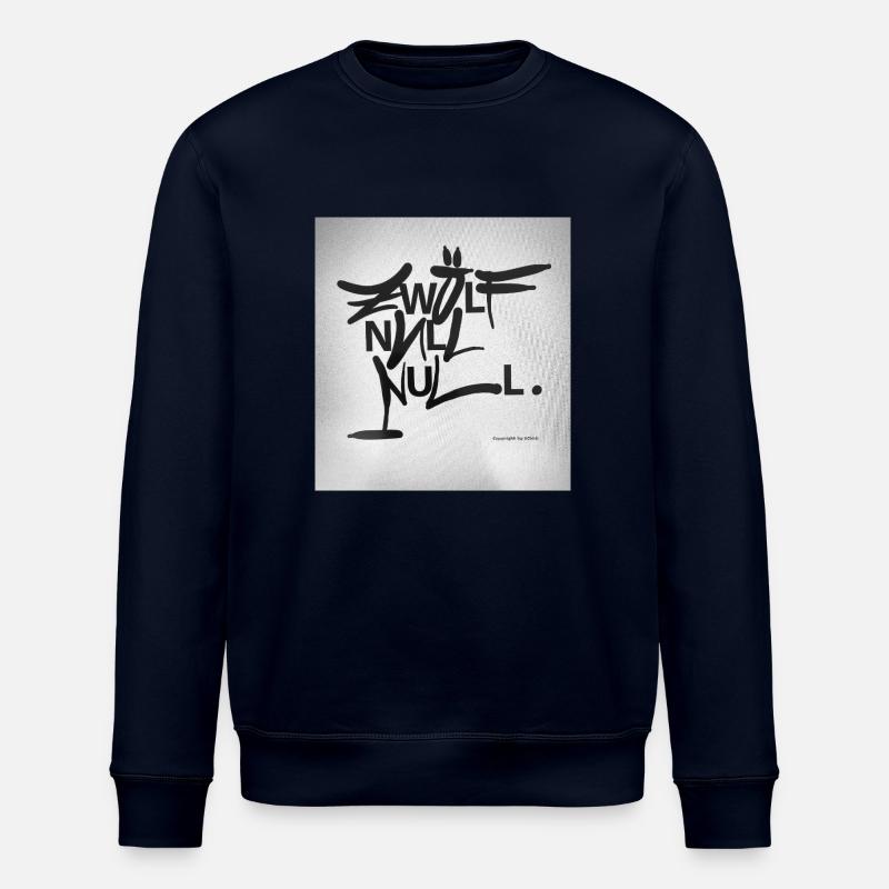 ZWÖLF_Null_Null - Stanley/Stella ROLLER Unisex Organic Sweatshirt - navy