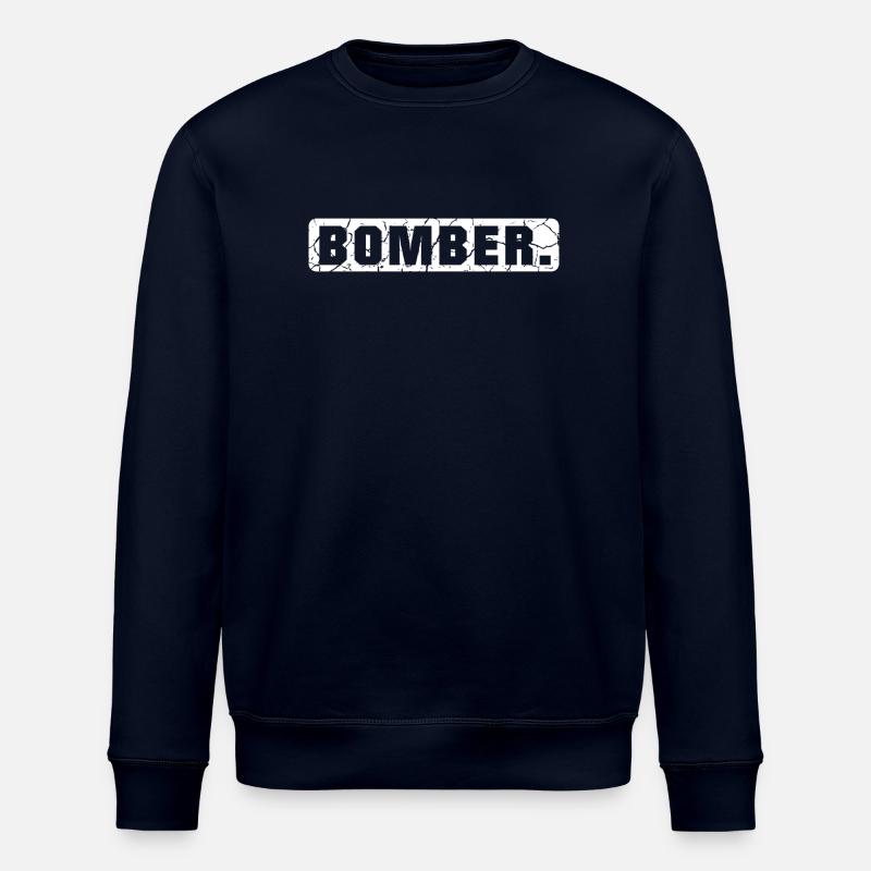 BOMBER - Stanley/Stella ROLLER Unisex Organic Sweatshirt - navy