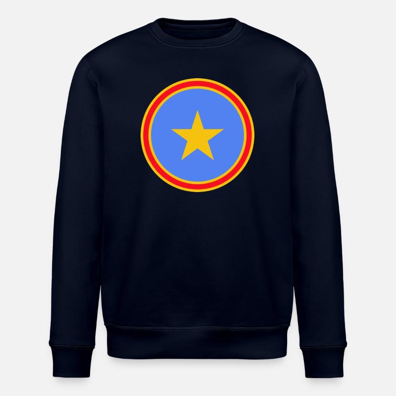 COULEURS DU CONGO - Sweat bio ROLLER Stanley/Stella Unisexe - marine