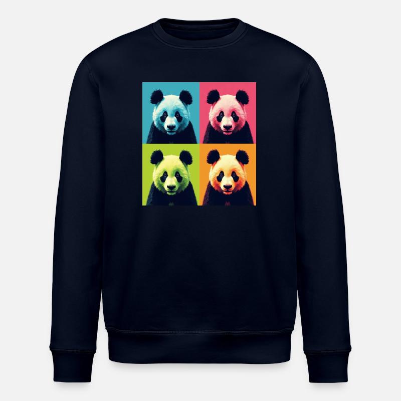 "PAP" - Stanley/Stella Unisex Bio-Sweatshirt ROLLER - Navy