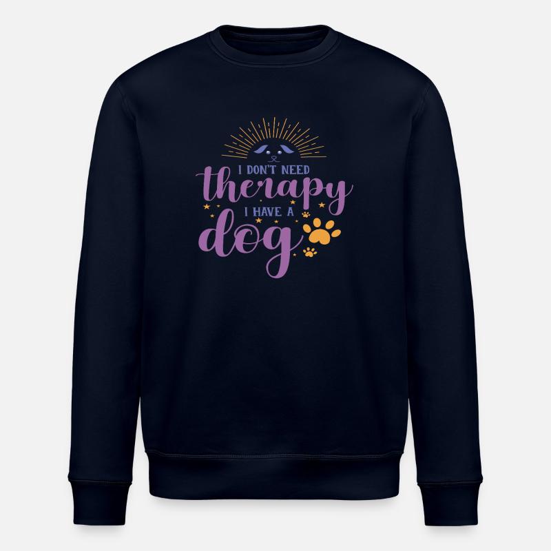 No Therapy - Stanley/Stella Unisex Bio-Sweatshirt ROLLER - Navy