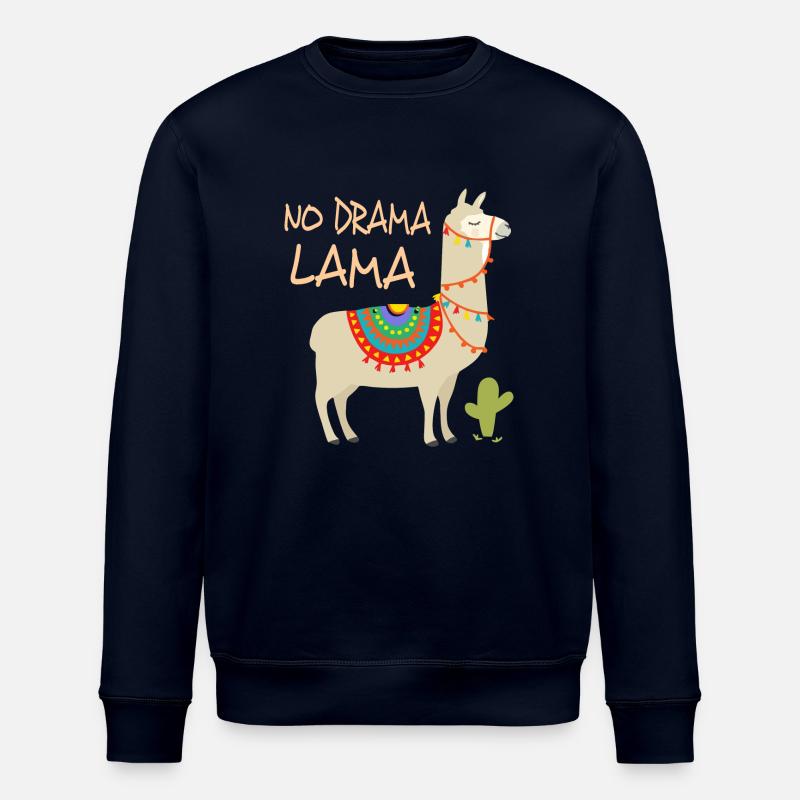 Drama Lama 2 - Stanley/Stella Unisex Bio-Sweatshirt ROLLER - Navy