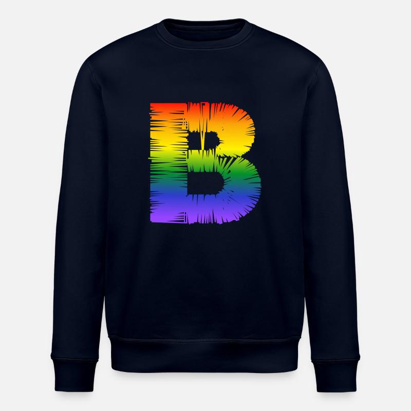 rainbow B - Stanley/Stella Unisex Bio-Sweatshirt ROLLER - Navy
