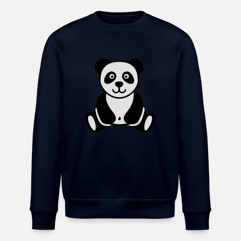 Panda - Stanley/Stella Unisex Bio-Sweatshirt ROLLER - Navy