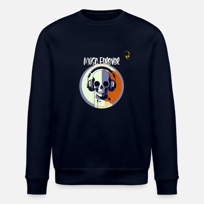 TOUJOURS DE LA MUSIQUE - Sweat bio ROLLER Stanley/Stella Unisexe - marine