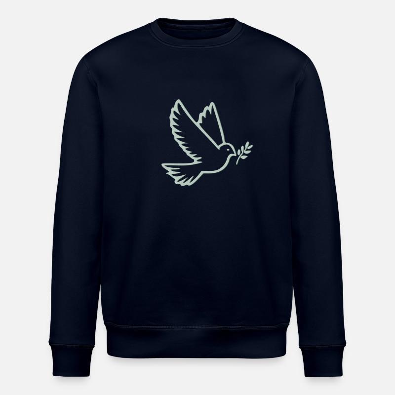 Friedenstaube - Stanley/Stella Unisex Bio-Sweatshirt ROLLER - Navy