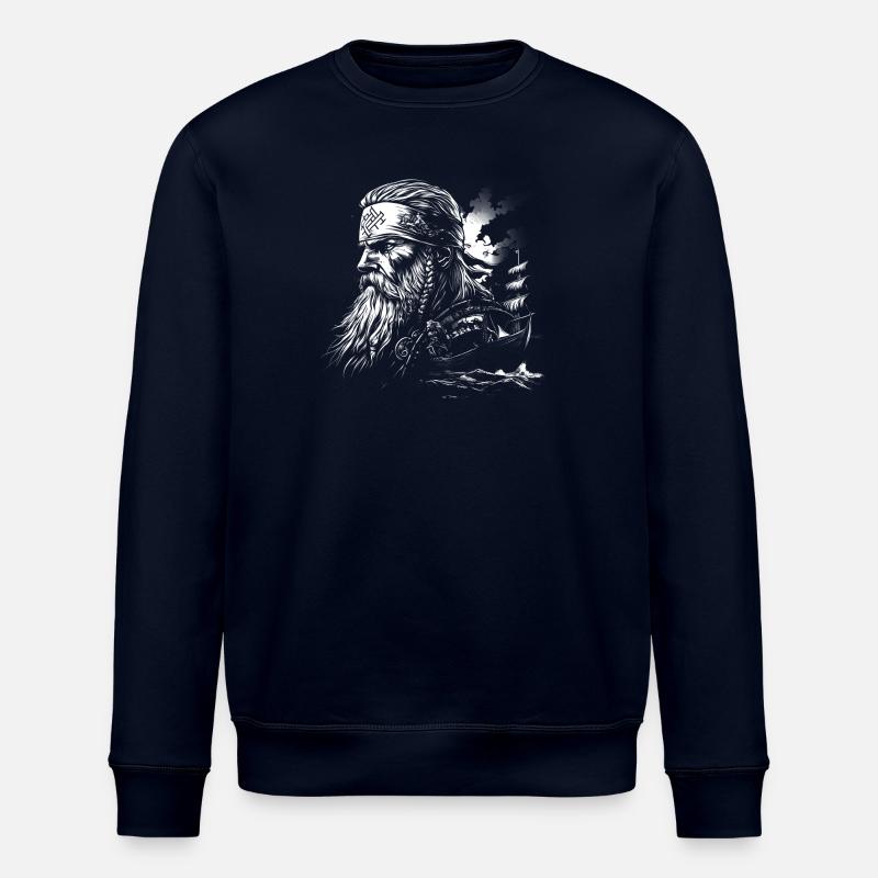 Vikings Scandinave Marins - Sweat bio ROLLER Stanley/Stella Unisexe - marine