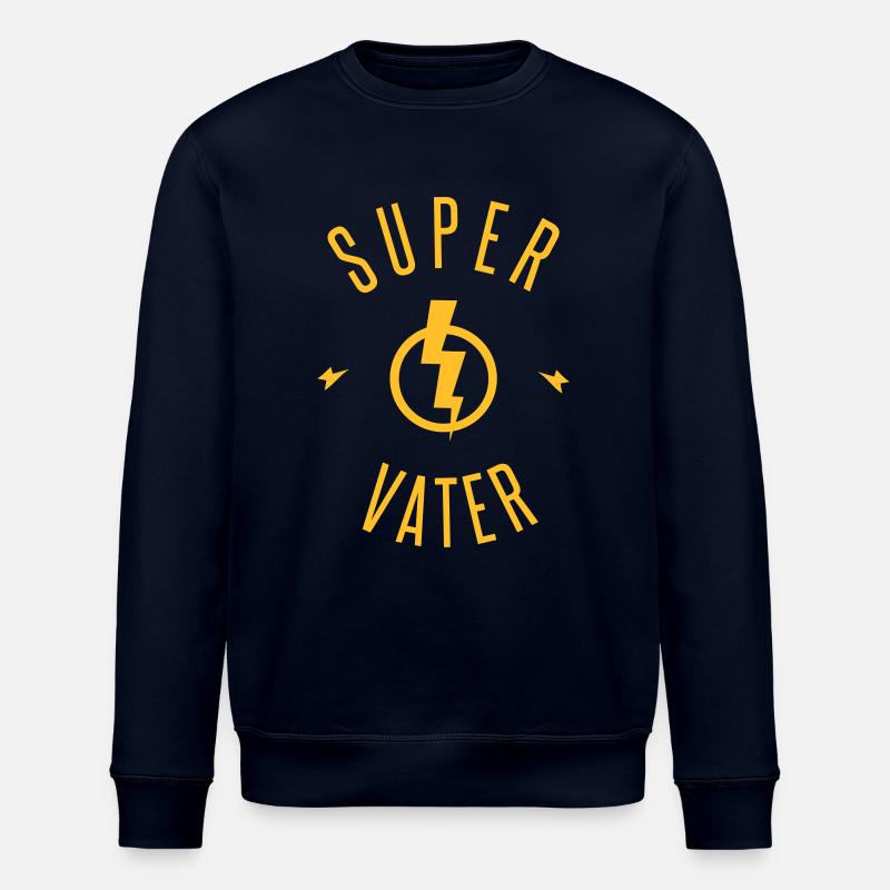 super vater - Stanley/Stella Unisex Bio-Sweatshirt ROLLER - Navy