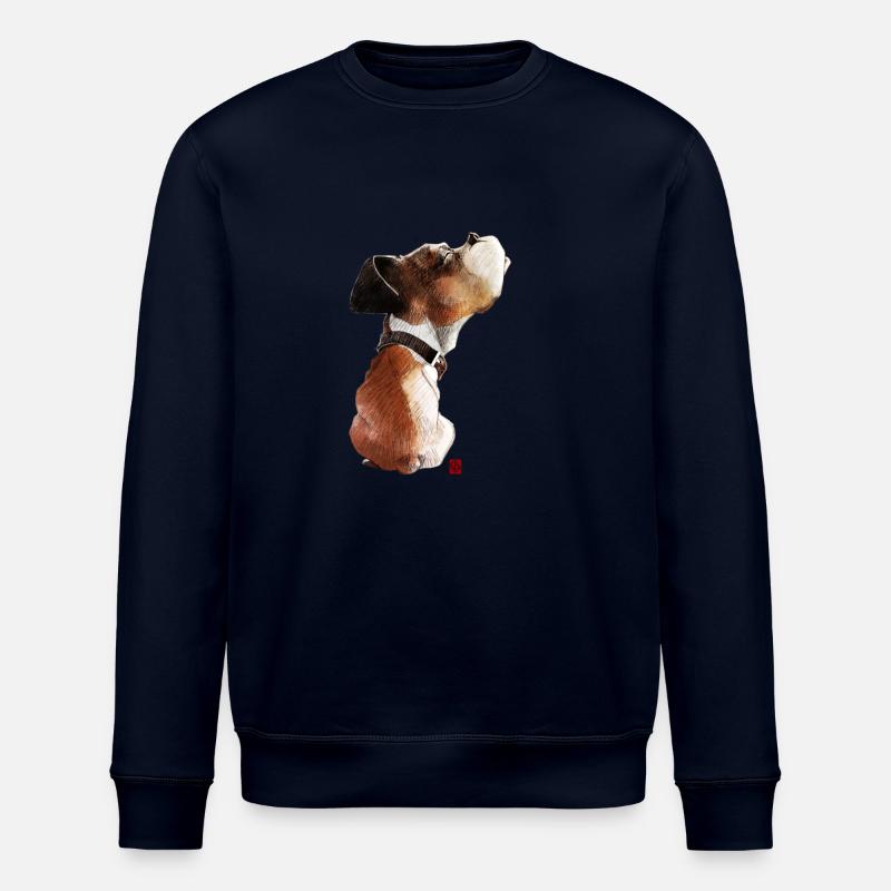 Sketchy Boxer - Sweat bio ROLLER Stanley/Stella Unisexe - marine