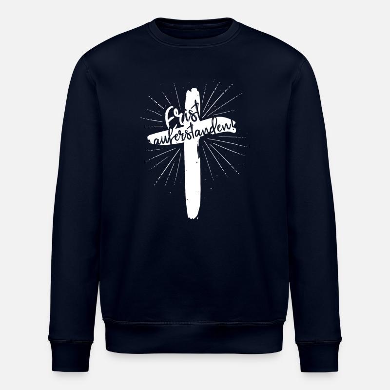 Auferstanden - Stanley/Stella Unisex Bio-Sweatshirt ROLLER - Navy