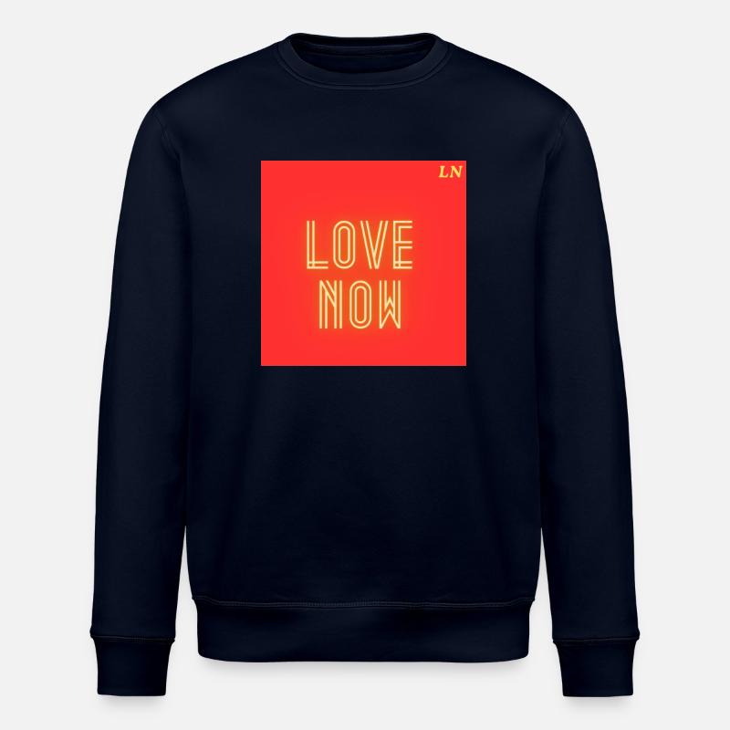 love now - Stanley/Stella Unisex Bio-Sweatshirt ROLLER - Navy