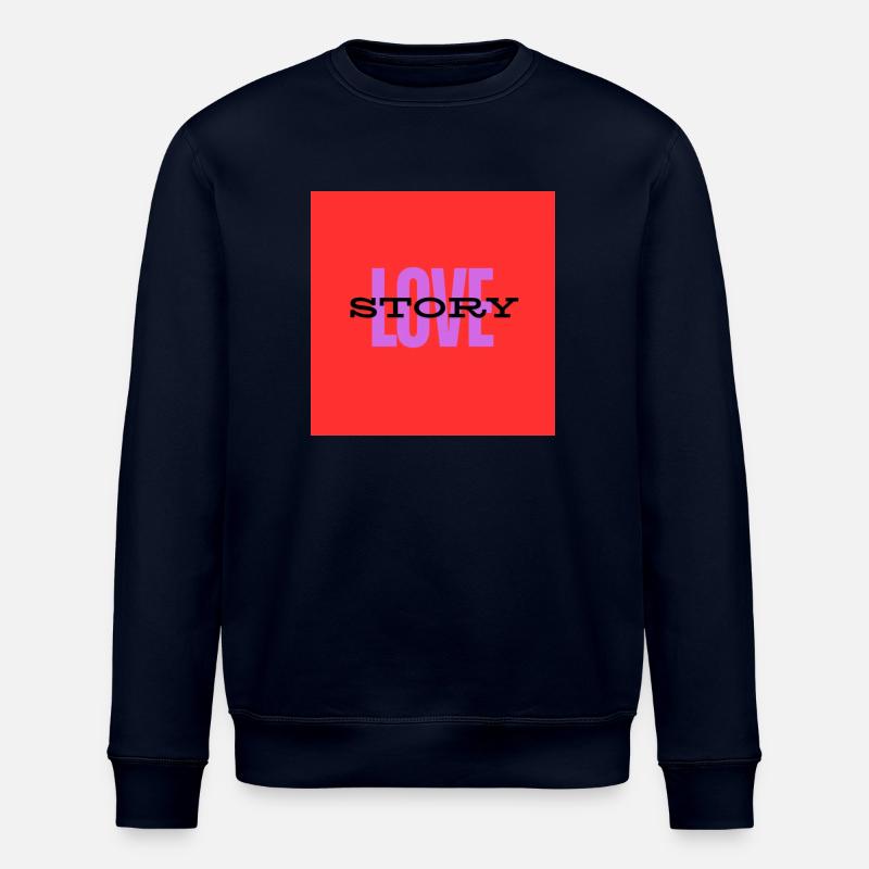 Love Story - Stanley/Stella Unisex Bio-Sweatshirt ROLLER - Navy