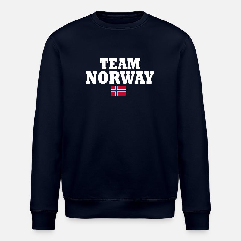 Team norway - Sweat bio ROLLER Stanley/Stella Unisexe - marine