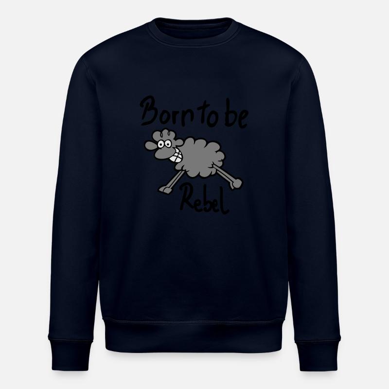 Born to be... - Stanley/Stella Unisex Bio-Sweatshirt ROLLER - Navy