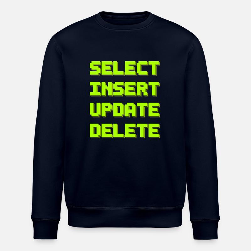 SQL pixelart - Stanley/Stella Unisex Bio-Sweatshirt ROLLER - Navy