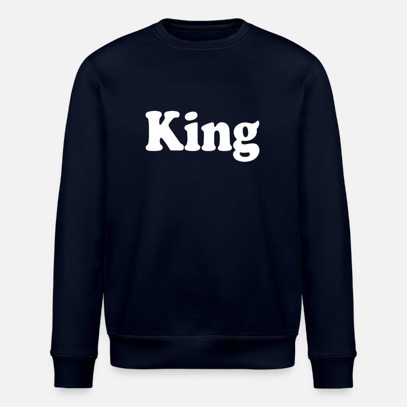 King - Stanley/Stella Unisex Bio-Sweatshirt ROLLER - Navy