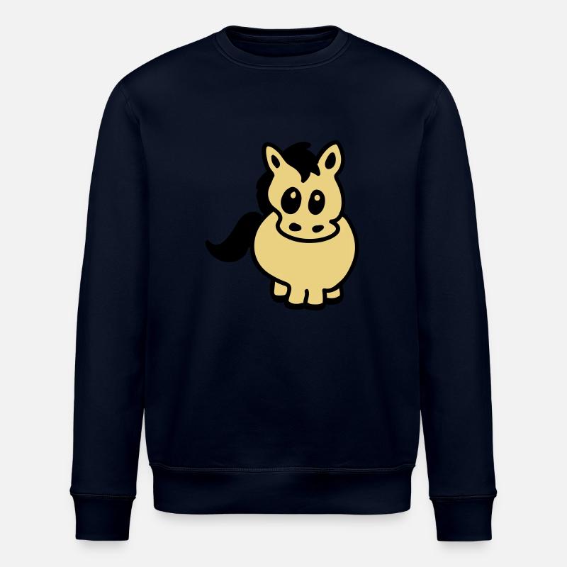 Thick bangs - Stanley/Stella ROLLER Unisex Organic Sweatshirt - navy