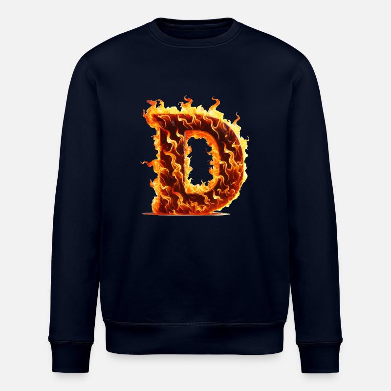 D Lettre Feu - Sweat bio ROLLER Stanley/Stella Unisexe - marine