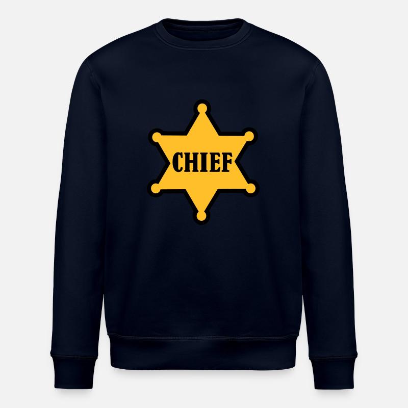 Chief - Sweat bio ROLLER Stanley/Stella Unisexe - marine