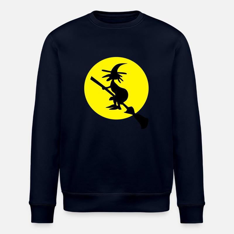 witch and full moon - Sweat bio ROLLER Stanley/Stella Unisexe - marine