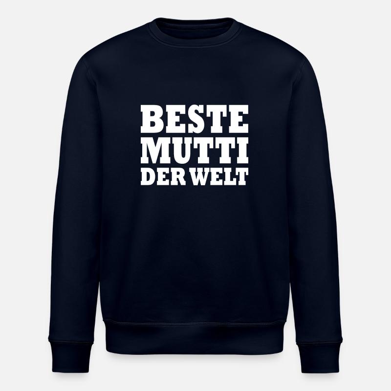 Beste mutti der welt - Stanley/Stella Unisex Bio-Sweatshirt ROLLER - Navy