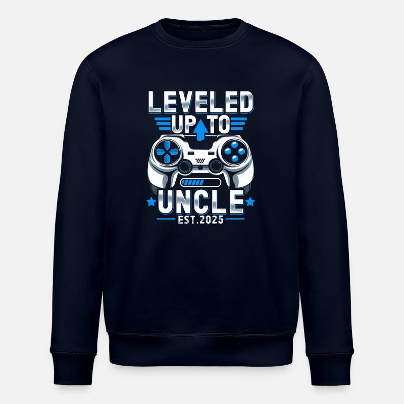 Ascension au rang d’oncle 2025 - Sweat bio ROLLER Stanley/Stella Unisexe - marine