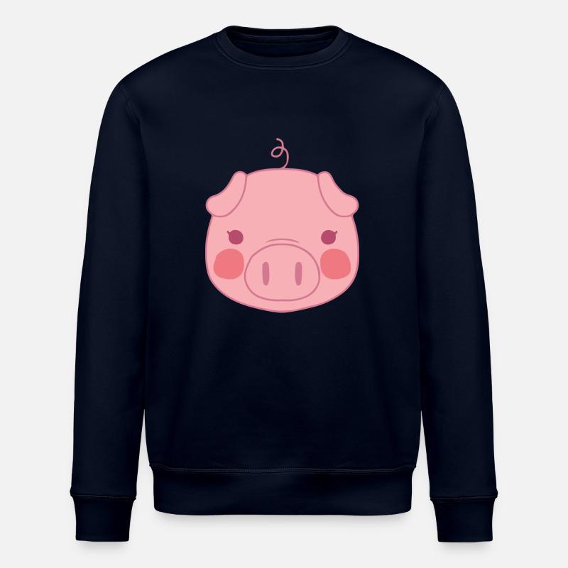 Schwein - Stanley/Stella Unisex Bio-Sweatshirt ROLLER - Navy