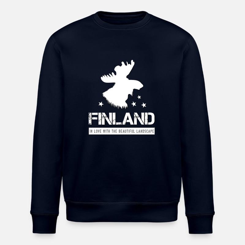Finlande - Sweat bio ROLLER Stanley/Stella Unisexe - marine