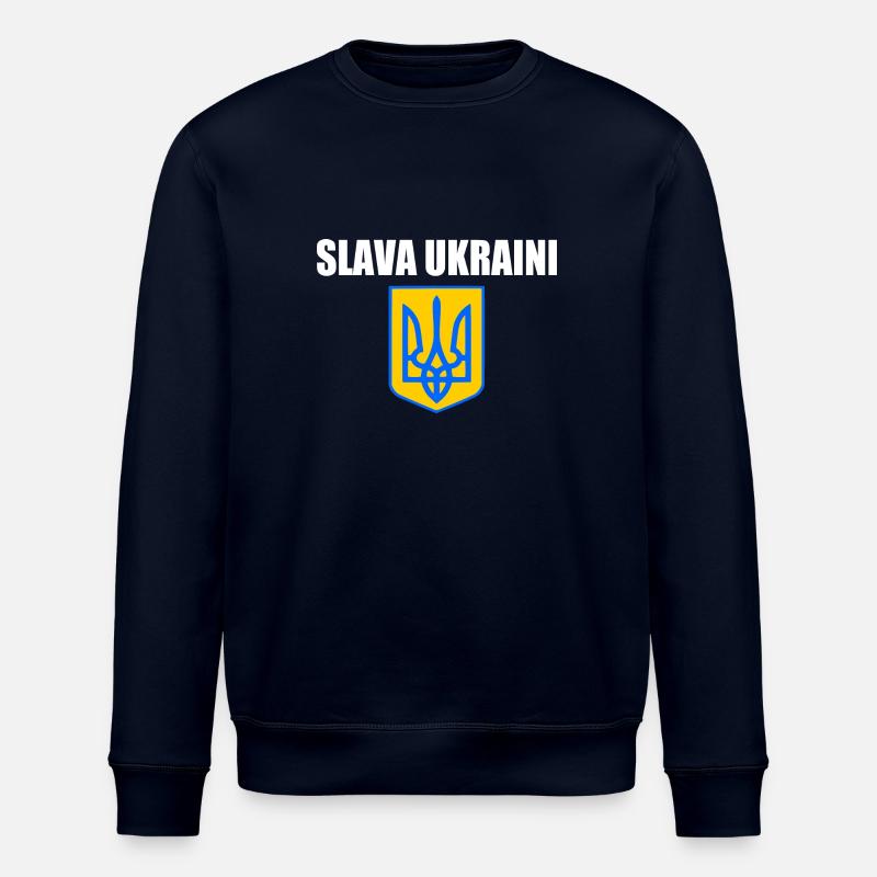 Ukraine - Stanley/Stella Unisex Bio-Sweatshirt ROLLER - Navy