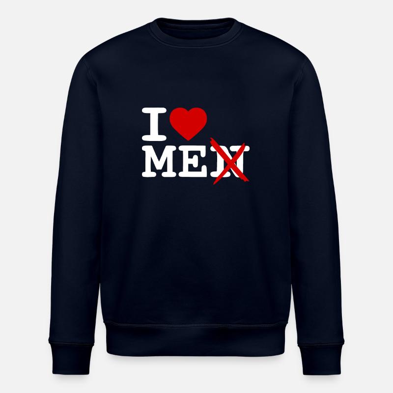 I love me - Sweat bio ROLLER Stanley/Stella Unisexe - marine