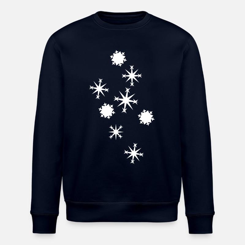Flocon de neige - Sweat bio ROLLER Stanley/Stella Unisexe - marine