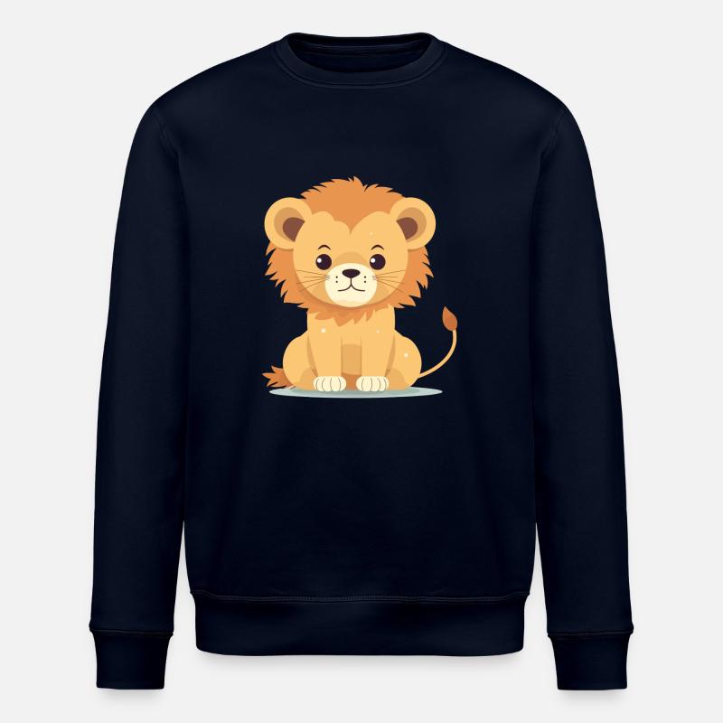 Bébé lion - Sweat bio ROLLER Stanley/Stella Unisexe - marine