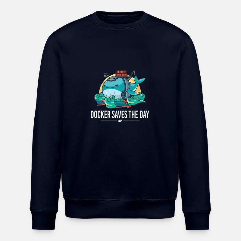 Docker sauve la mise - Sweat bio ROLLER Stanley/Stella Unisexe - marine