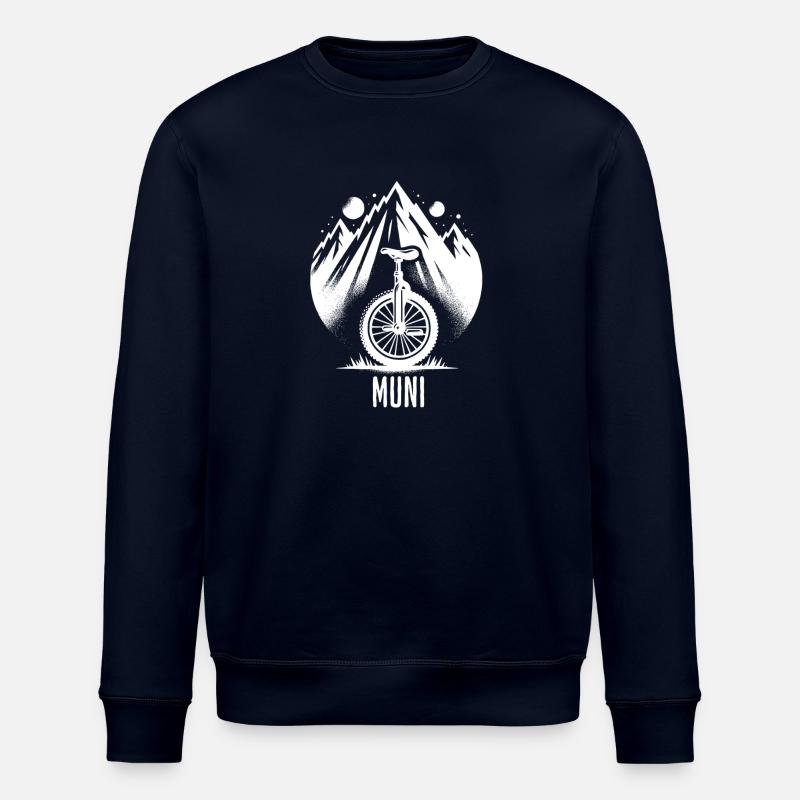 monocycle aventure muni - Sweat bio ROLLER Stanley/Stella Unisexe - marine