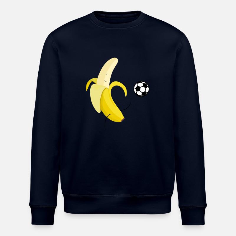 Banane spielt Fußball - Stanley/Stella Unisex Bio-Sweatshirt ROLLER - Navy