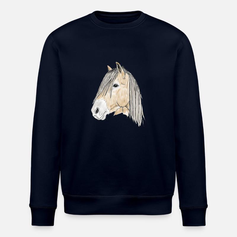 haflinger - Stanley/Stella Unisex Bio-Sweatshirt ROLLER - Navy