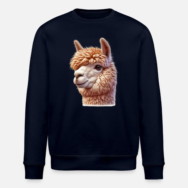 Alpaca - Stanley/Stella ROLLER Unisex Organic Sweatshirt - navy